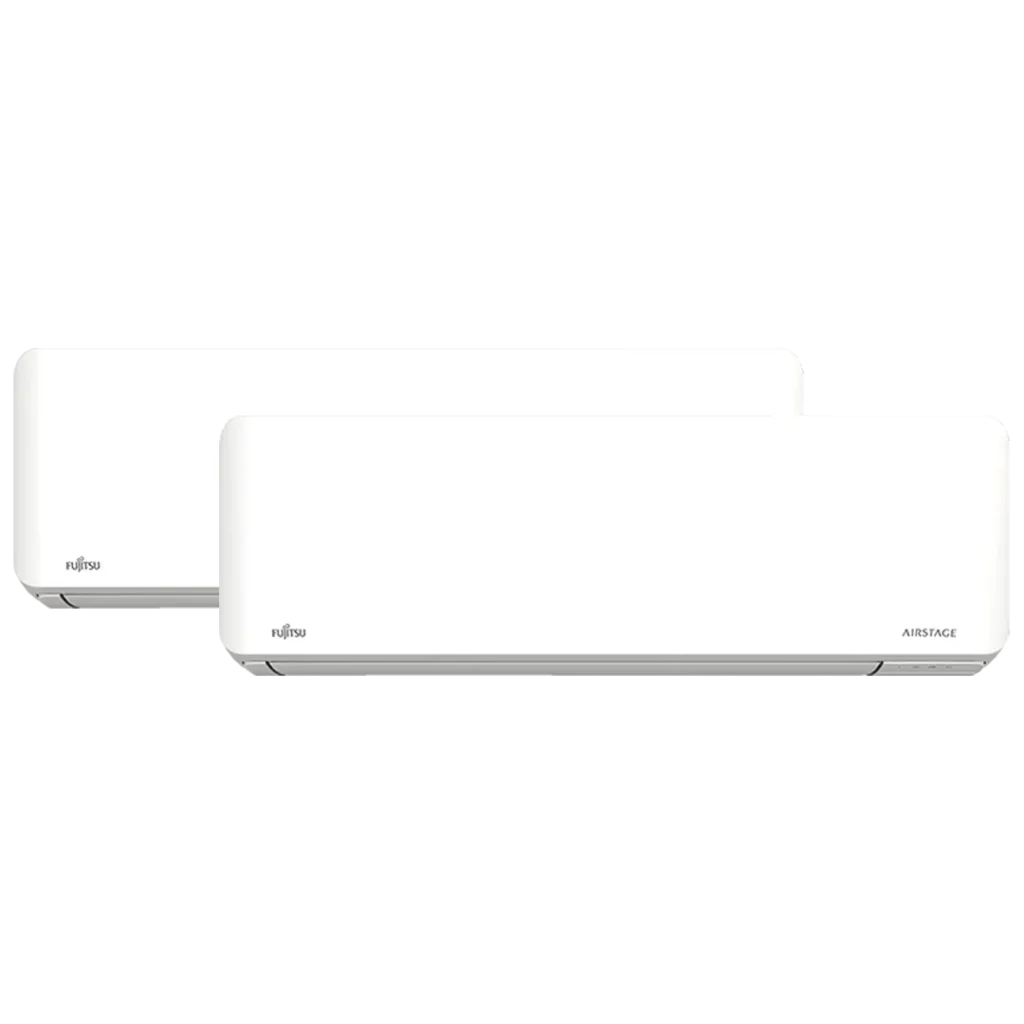 Fujitsu Standard Multisplit valkoinen kahden ilmalämpöpumpun setti