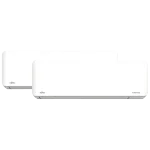 Fujitsu Standard Multisplit valkoinen kahden ilmalämpöpumpun setti