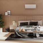 Mitsubishi Electric AY ilmalämpöpumppu makuuhuoneessa